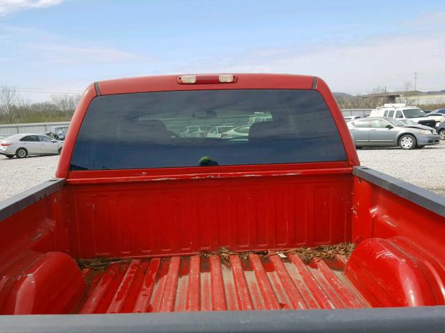 2GTEK13T061188897 - 2006 GMC NEW SIERRA RED photo 6