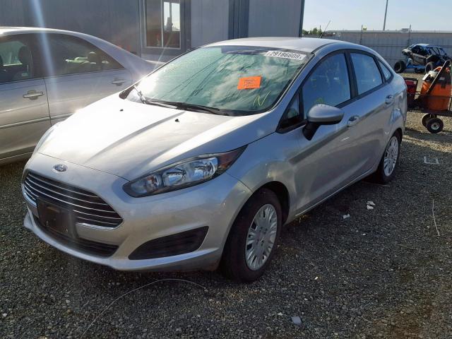 3FADP4AJ9GM208659 - 2016 FORD FIESTA S SILVER photo 2