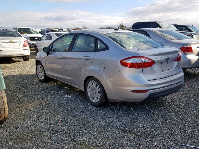 3FADP4AJ9GM208659 - 2016 FORD FIESTA S SILVER photo 3