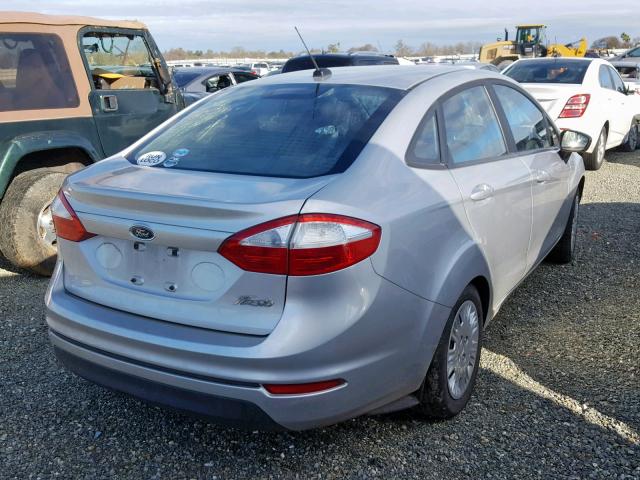 3FADP4AJ9GM208659 - 2016 FORD FIESTA S SILVER photo 4