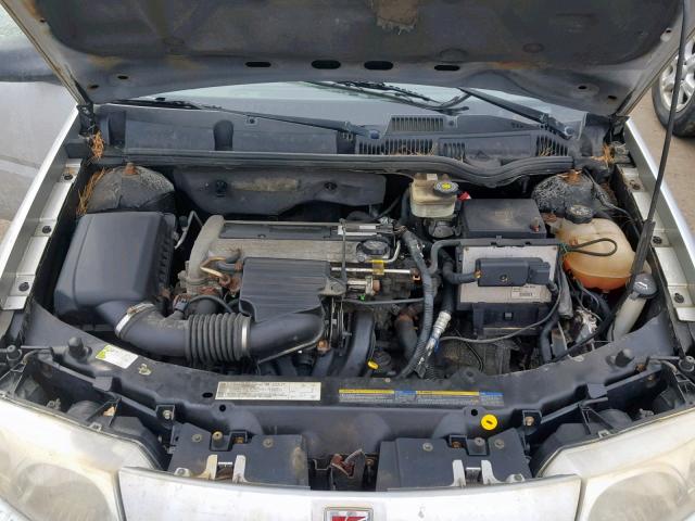 1G8AF52F24Z201508 - 2004 SATURN ION LEVEL SILVER photo 7