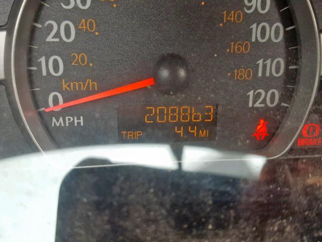 1G8AF52F24Z201508 - 2004 SATURN ION LEVEL SILVER photo 8