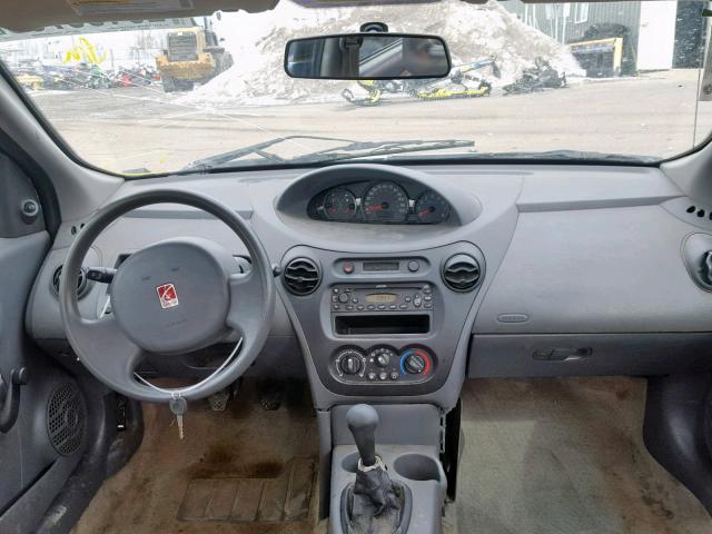 1G8AF52F24Z201508 - 2004 SATURN ION LEVEL SILVER photo 9