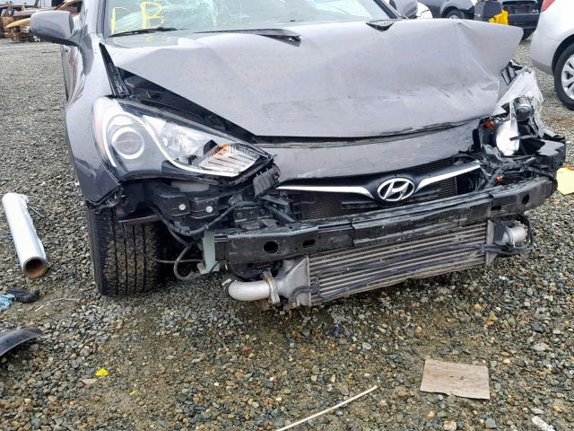 KMHHT6KD2DU097855 - 2013 HYUNDAI GENESIS CO GRAY photo 9