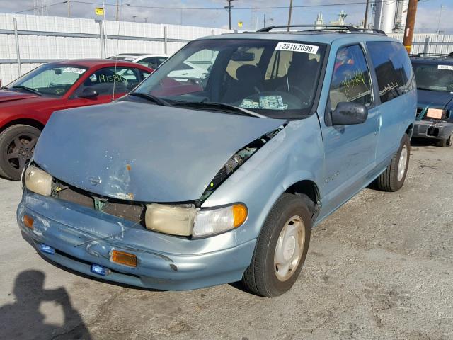 4N2DN11W1RD850895 - 1994 NISSAN QUEST XE GREEN photo 2