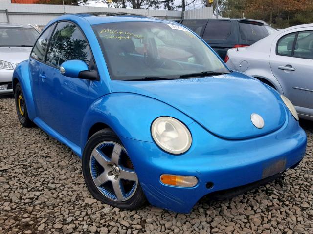 3VWGK31CX4M419332 - 2004 VOLKSWAGEN NEW BEETLE Mavi foto 1