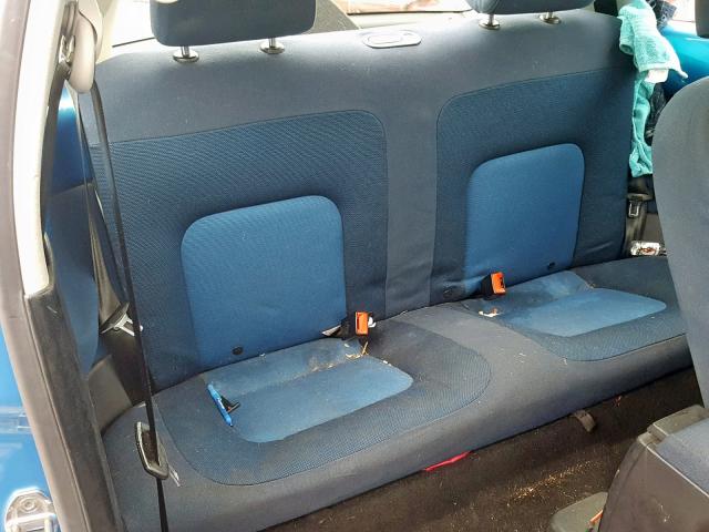 3VWGK31CX4M419332 - 2004 VOLKSWAGEN NEW BEETLE Mavi foto 6