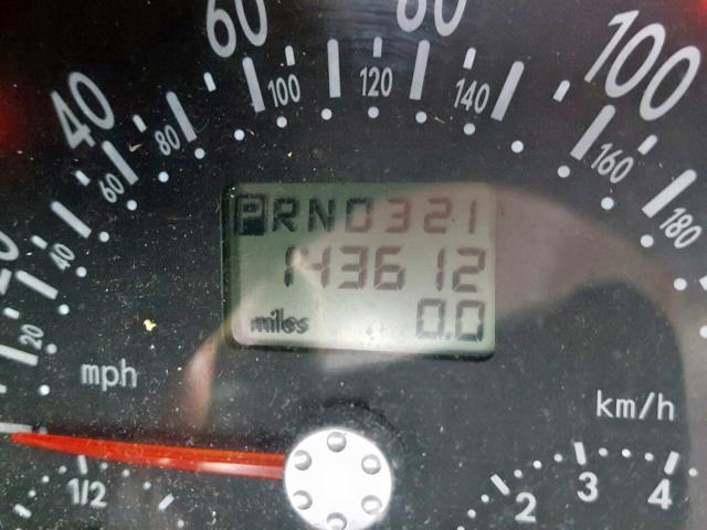 3VWGK31CX4M419332 - 2004 VOLKSWAGEN NEW BEETLE Mavi foto 8