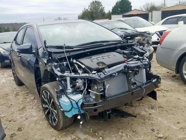 5YFBURHE2KP884842 - 2019 TOYOTA COROLLA L BLUE photo 1