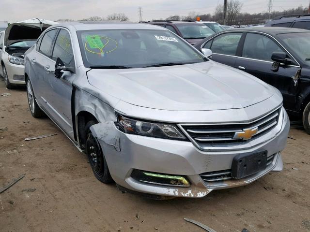 2G1165S34F9109432 - 2015 CHEVROLET IMPALA LTZ SILVER photo 1