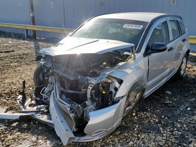 1B3HB28B07D321782 - 2007 DODGE CALIBER SILVER photo 2