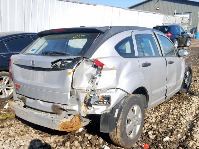 1B3HB28B07D321782 - 2007 DODGE CALIBER SILVER photo 4