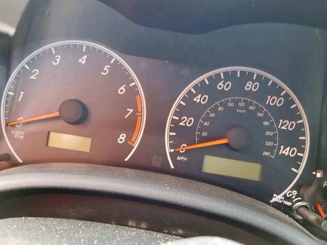 2T1BU4EE0DC980589 - 2013 TOYOTA COROLLA BA WHITE photo 8