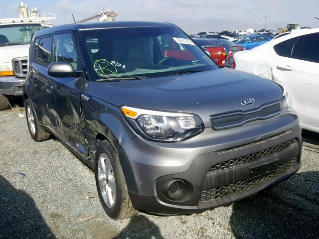 KNDJN2A23K7694338 - 2019 KIA SOUL GRAY photo 1