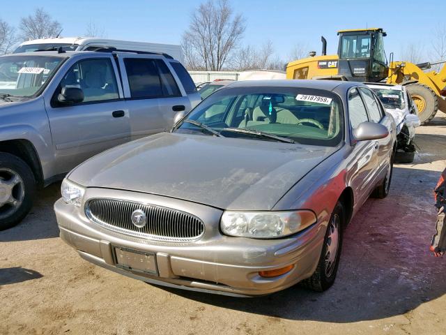 1G4HP54K0Y4112899 - 2000 BUICK LESABRE CU TAN photo 2