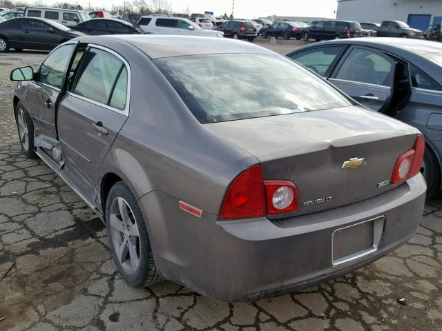 1G1ZC5EU7BF176396 - 2011 CHEVROLET MALIBU 1LT ყავისფერი ფოტო 3