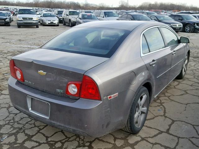 1G1ZC5EU7BF176396 - 2011 CHEVROLET MALIBU 1LT ყავისფერი ფოტო 4