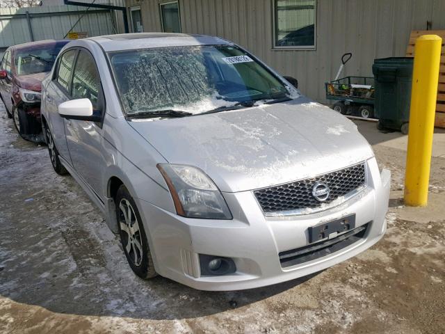 3N1AB6AP0BL716726 - 2011 NISSAN SENTRA 2.0 SILVER photo 1