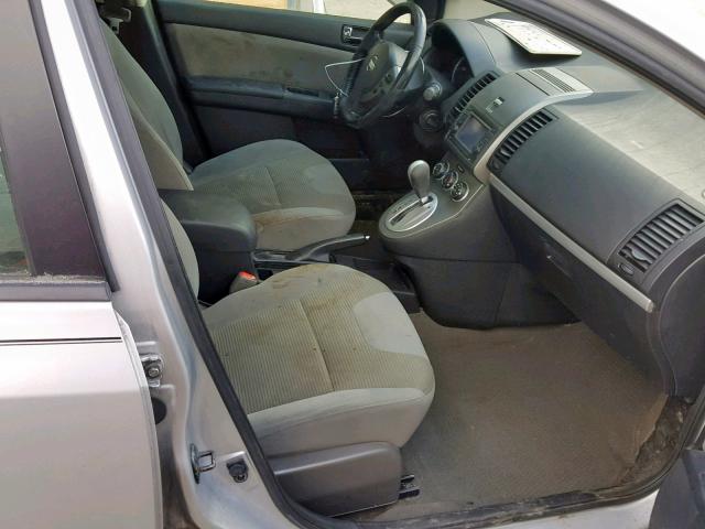 3N1AB6AP0BL716726 - 2011 NISSAN SENTRA 2.0 SILVER photo 5