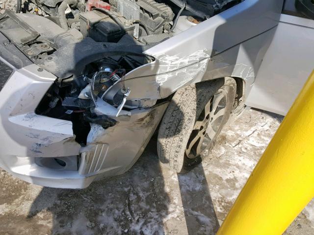 3N1AB6AP0BL716726 - 2011 NISSAN SENTRA 2.0 SILVER photo 9