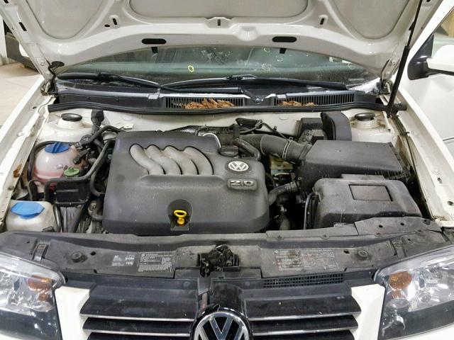 3VWTK49M77M649657 - 2007 VOLKSWAGEN CITY JETTA WHITE photo 7