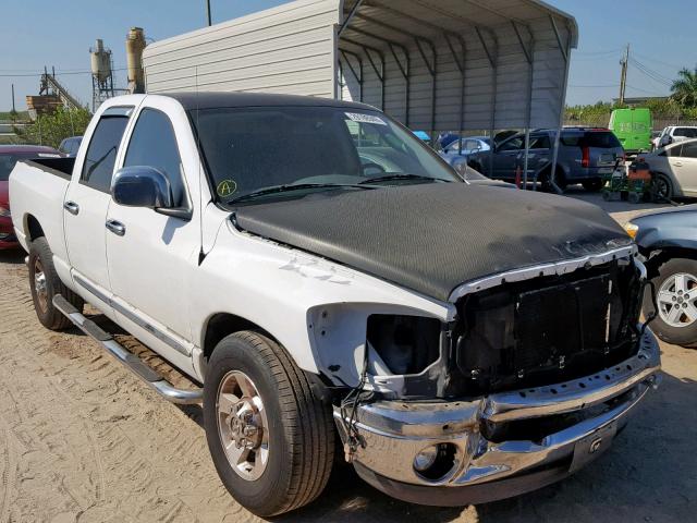 3D7KR28C56G145067 - 2006 DODGE RAM 2500 S WHITE photo 1