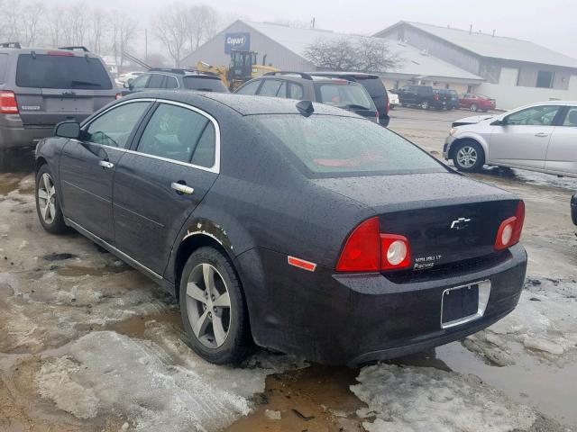 1G1ZC5E01CF281241 - 2012 CHEVROLET MALIBU 1LT 黑色 照片 3