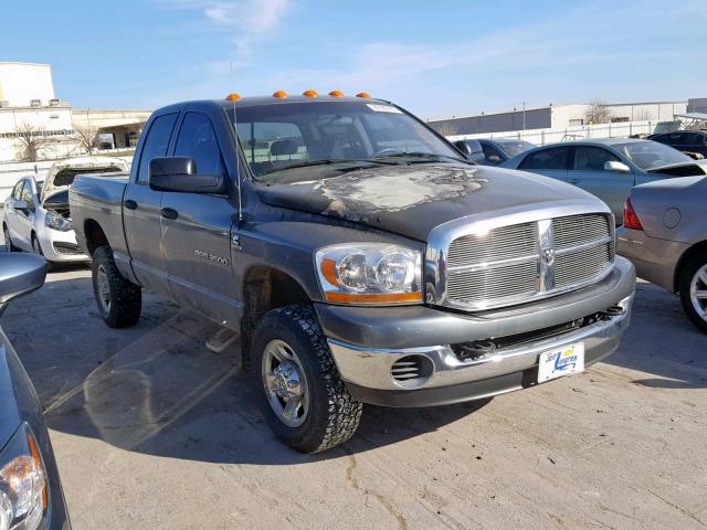 3D7LX38C46G200009 - 2006 DODGE RAM 3500 S GRAY photo 1