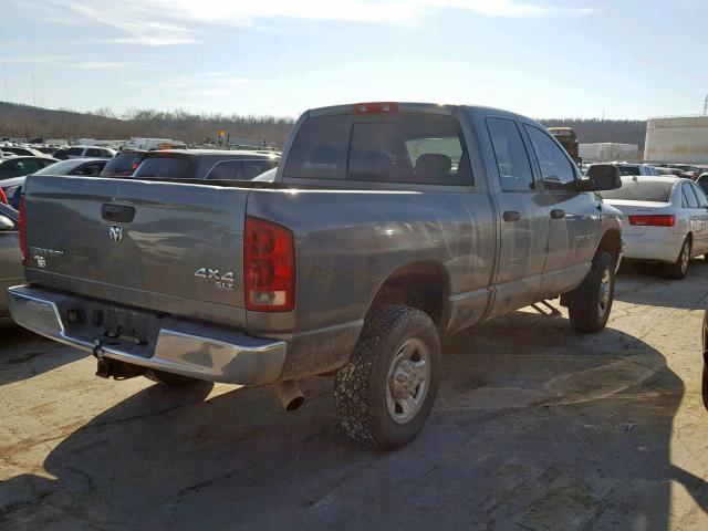 3D7LX38C46G200009 - 2006 DODGE RAM 3500 S GRAY photo 4