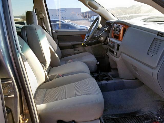 3D7LX38C46G200009 - 2006 DODGE RAM 3500 S GRAY photo 5