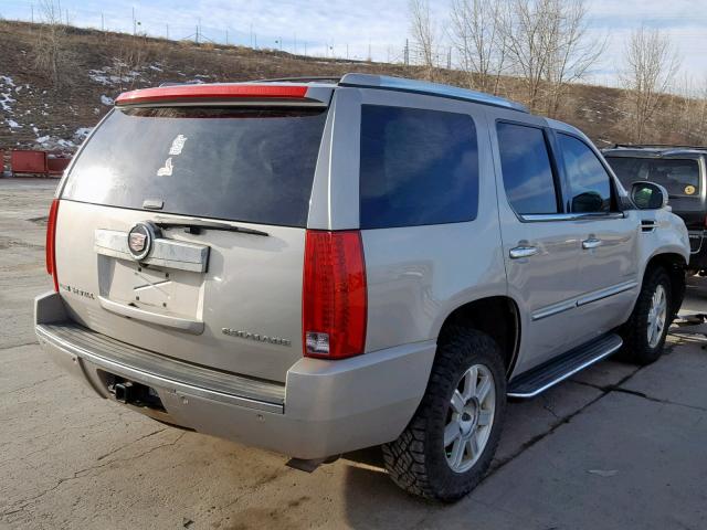 1GYFK13299R234826 - 2009 CADILLAC ESCALADE BEIGE photo 4