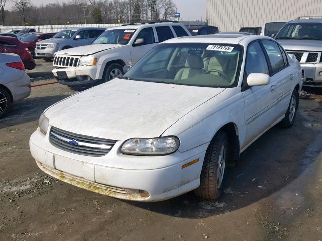 1G1NE52J12M533666 - 2002 CHEVROLET MALIBU LS WHITE photo 2