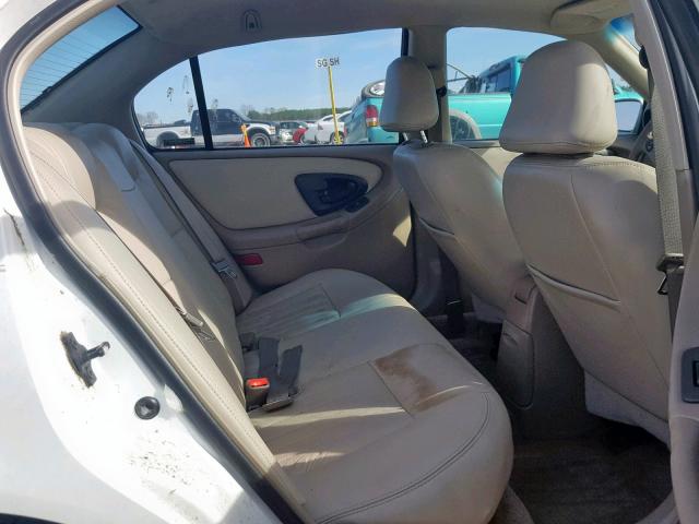 1G1NE52J12M533666 - 2002 CHEVROLET MALIBU LS WHITE photo 6