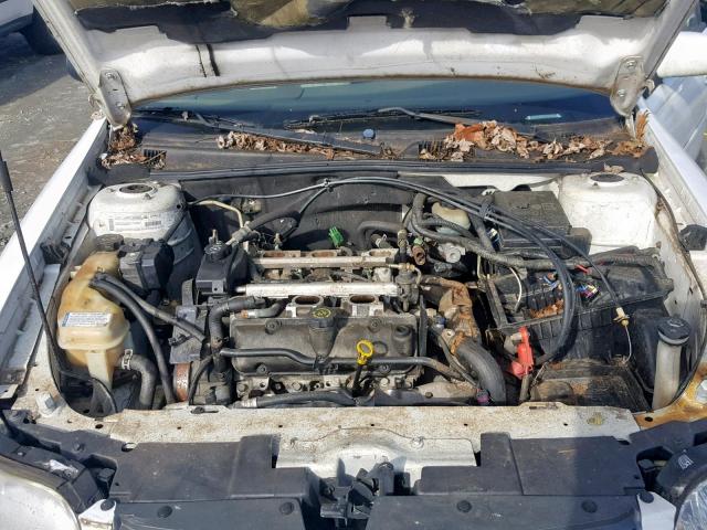 1G1NE52J12M533666 - 2002 CHEVROLET MALIBU LS WHITE photo 7