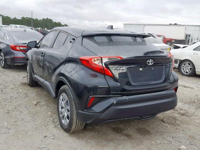 JTNKHMBX3K1023784 - 2019 TOYOTA C-HR XLE BLACK photo 3