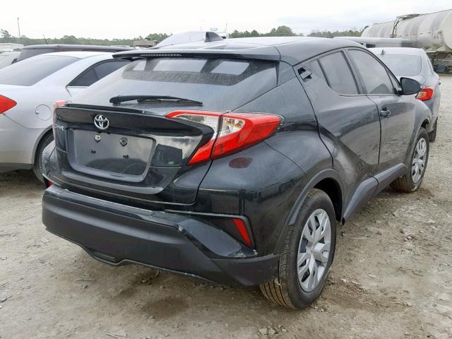 JTNKHMBX3K1023784 - 2019 TOYOTA C-HR XLE BLACK photo 4