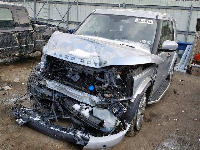 SALAG2V63GA808302 - 2016 LAND ROVER LR4 HSE SILVER photo 2