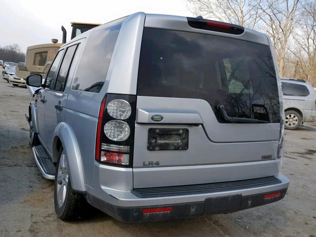 SALAG2V63GA808302 - 2016 LAND ROVER LR4 HSE SILVER photo 3