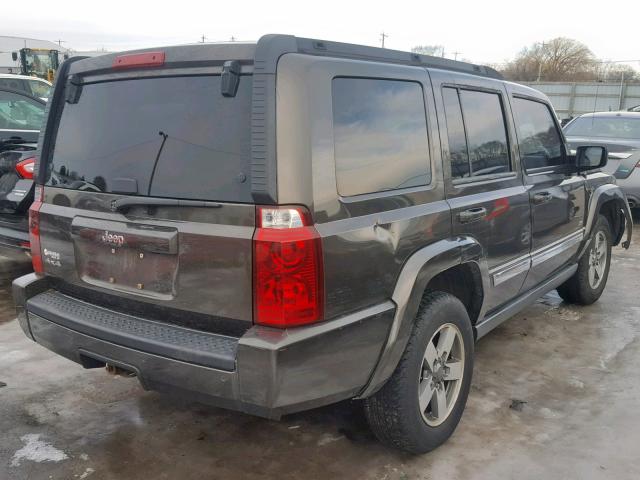 1J8HG48K86C363190 - 2006 JEEP COMMANDER BROWN photo 4