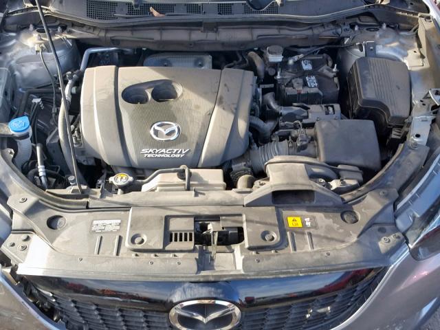 JM3KE2BE6F0549247 - 2015 MAZDA CX-5 SPORT SILVER photo 7