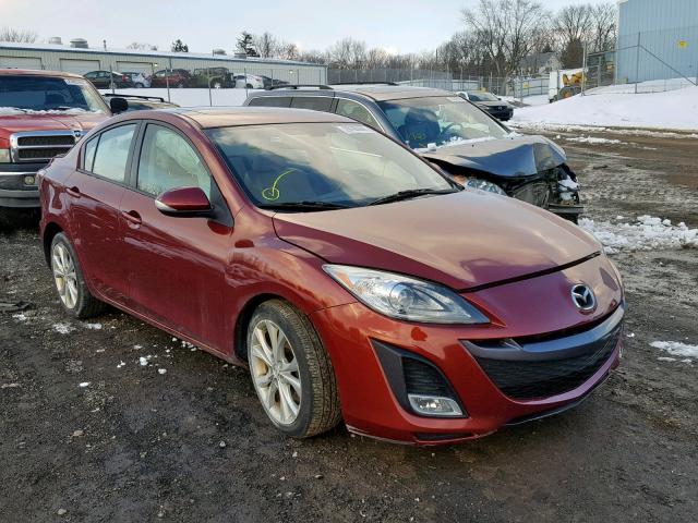 JM1BL1S67A1157883 - 2010 MAZDA 3 S RED photo 1