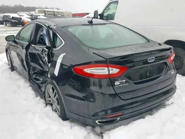 3FA6P0D96DR189294 - 2013 FORD FUSION TIT BLACK photo 2