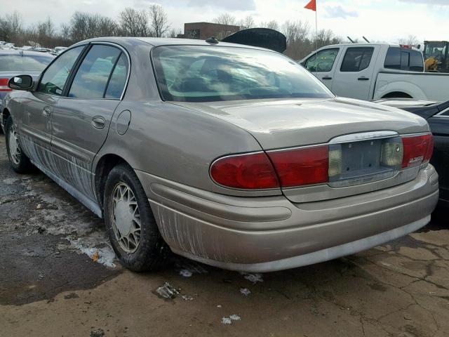 1G4HR54K23U129478 - 2003 BUICK LESABRE LI TAN photo 3