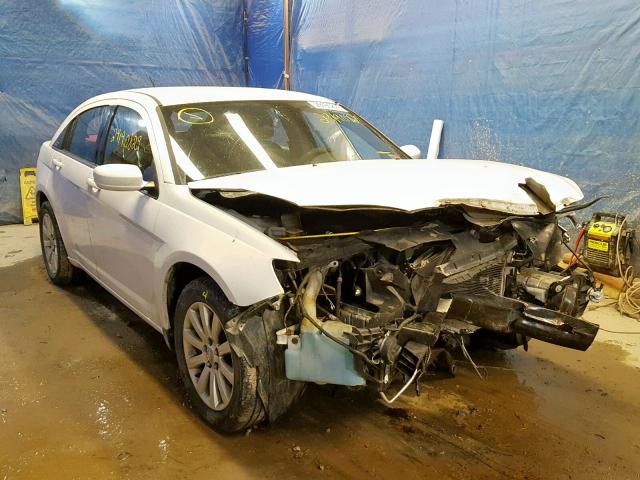 1C3CCBBB4CN124637 - 2012 CHRYSLER 200 TOURIN WHITE photo 1