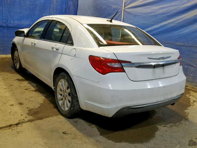 1C3CCBBB4CN124637 - 2012 CHRYSLER 200 TOURIN WHITE photo 3