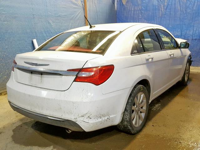 1C3CCBBB4CN124637 - 2012 CHRYSLER 200 TOURIN WHITE photo 4