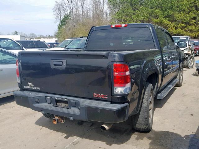 2GTEK638071661045 - 2007 GMC NEW SIERRA BLACK photo 4