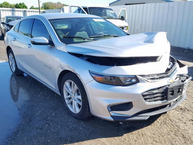 1G1ZE5ST0GF251467 - 2016 CHEVROLET MALIBU LT SILVER photo 1