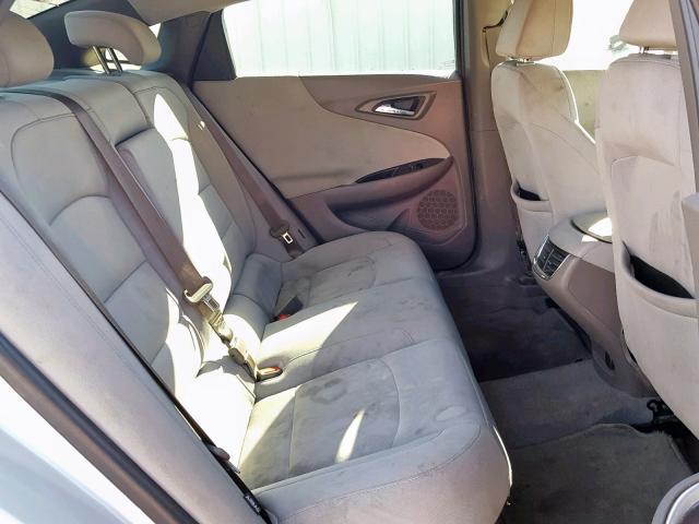 1G1ZE5ST0GF251467 - 2016 CHEVROLET MALIBU LT SILVER photo 6