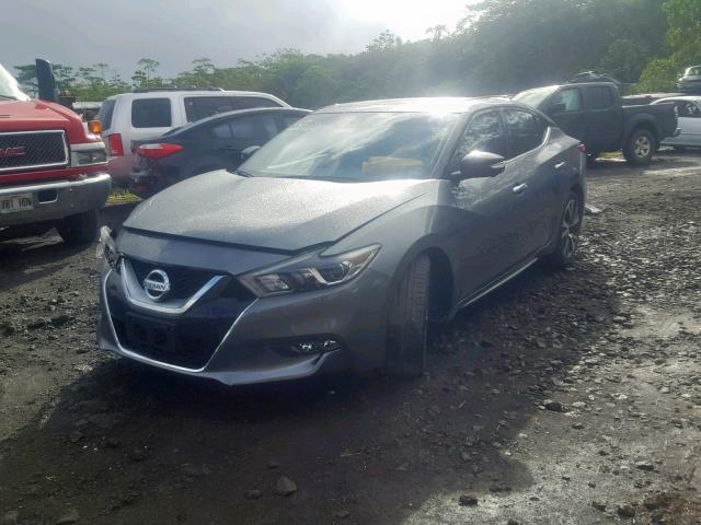 1N4AA6AP6GC378483 - 2016 NISSAN MAXIMA 3.5 GRAY photo 2